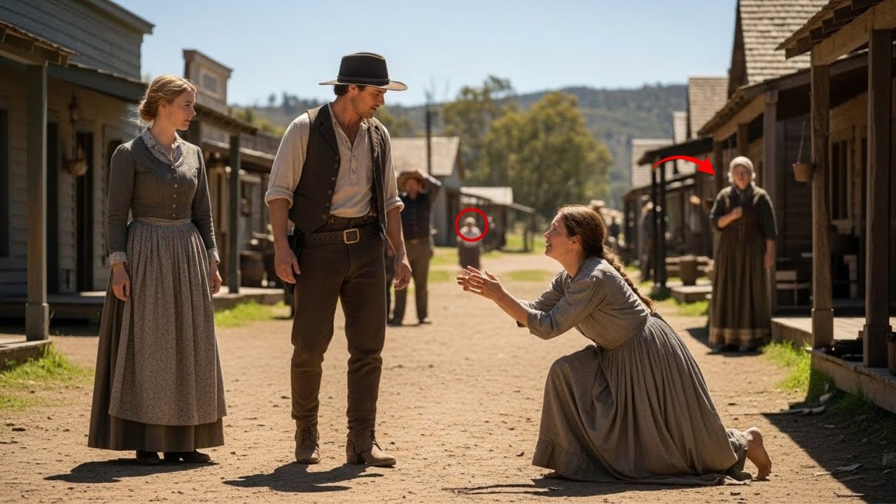 Iba a presentar su novia al pueblo… y quedó mudo al ver a su exmujer suplicando comida