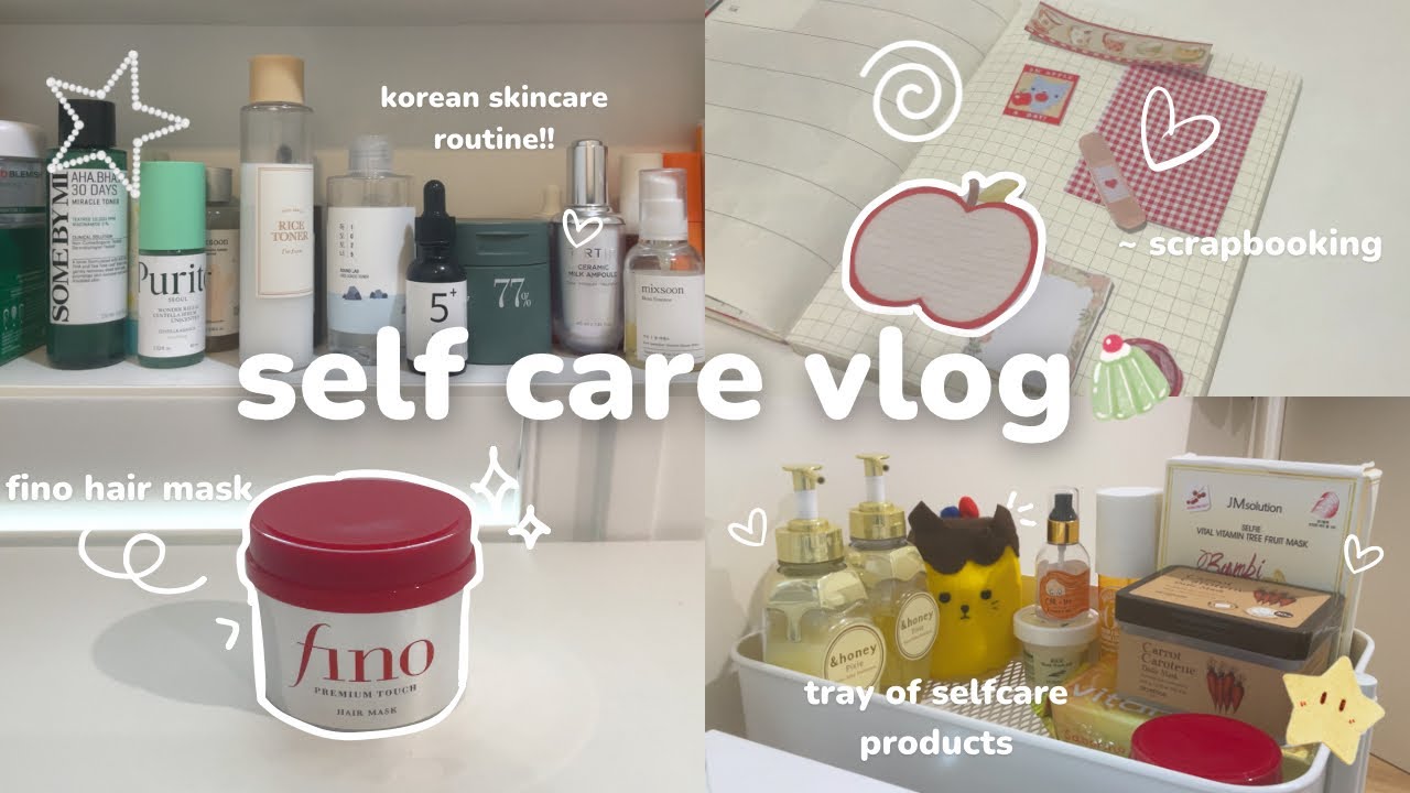 Self Care Vlog ♡ | romanticising life, reset night, korean skincare, journaling, &honey, etc.