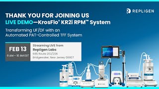 LIVE from the LAB: Transforming UF/DF with Automated PAT-Controlled TFF | KrosFlo KR2i RPM System