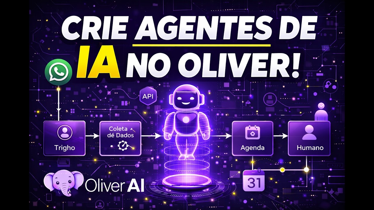 Como Criar Agentes de IA no Oliver AI (Do Zero ao Fluxo Completo) - YouTube