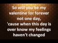 The red jumpsuit apparatus - valentine's day (lyrics)