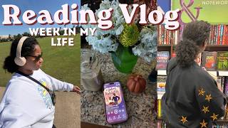 ✨📖 A week of Reading and Yapping| Book Shopping + Planner Talk