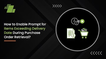 How to Enable Prompt for Items Exceeding Delivery Date During Purchase Order Retrieval ?