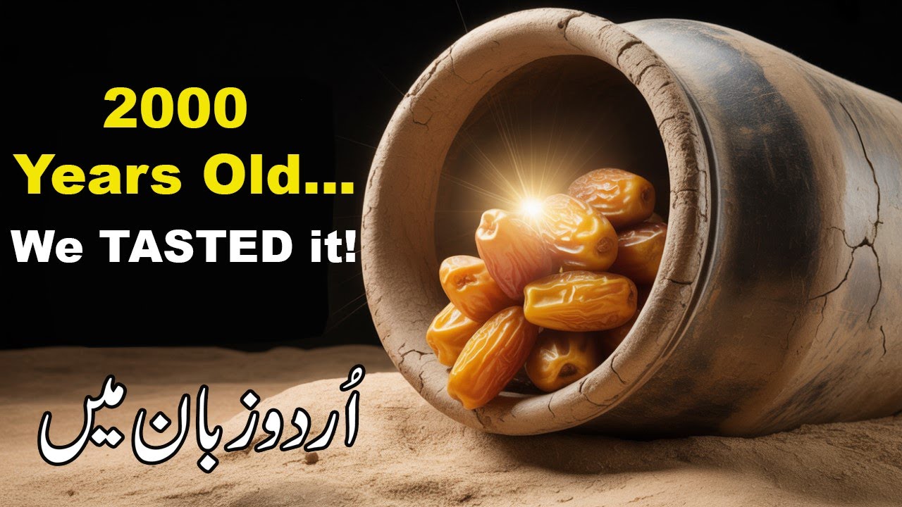 We TASTED 2000 Year Old Date and Here's What Happened | URDU/HINDI