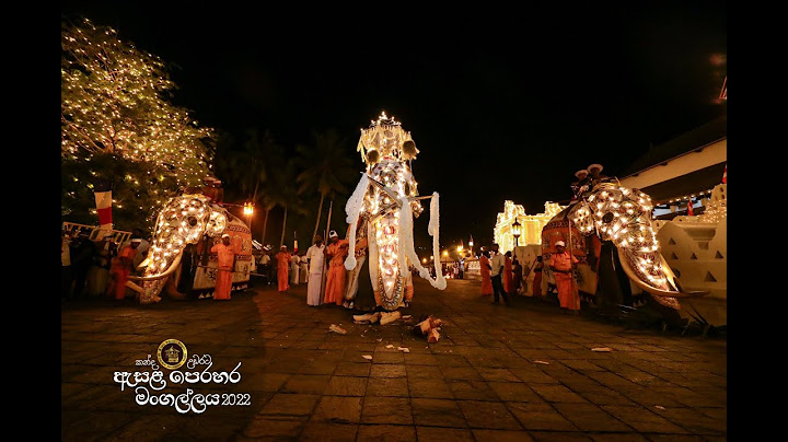 කන්ද උඩරට ඇසළ පෙරහර 2022 |  පළමු රන්දෝලි පෙරහර සූදානම