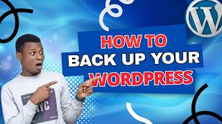 how to backup wordpress website