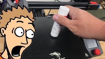 Better Bed Adhesion with a Little Glue Stick