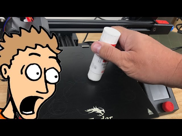Bed with a Glue Stick - YouTube