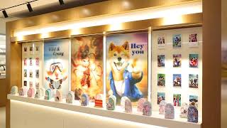 5D Product Display flipping post card#gift#books#3D lenticular #decoration poster#Amazon hot selling