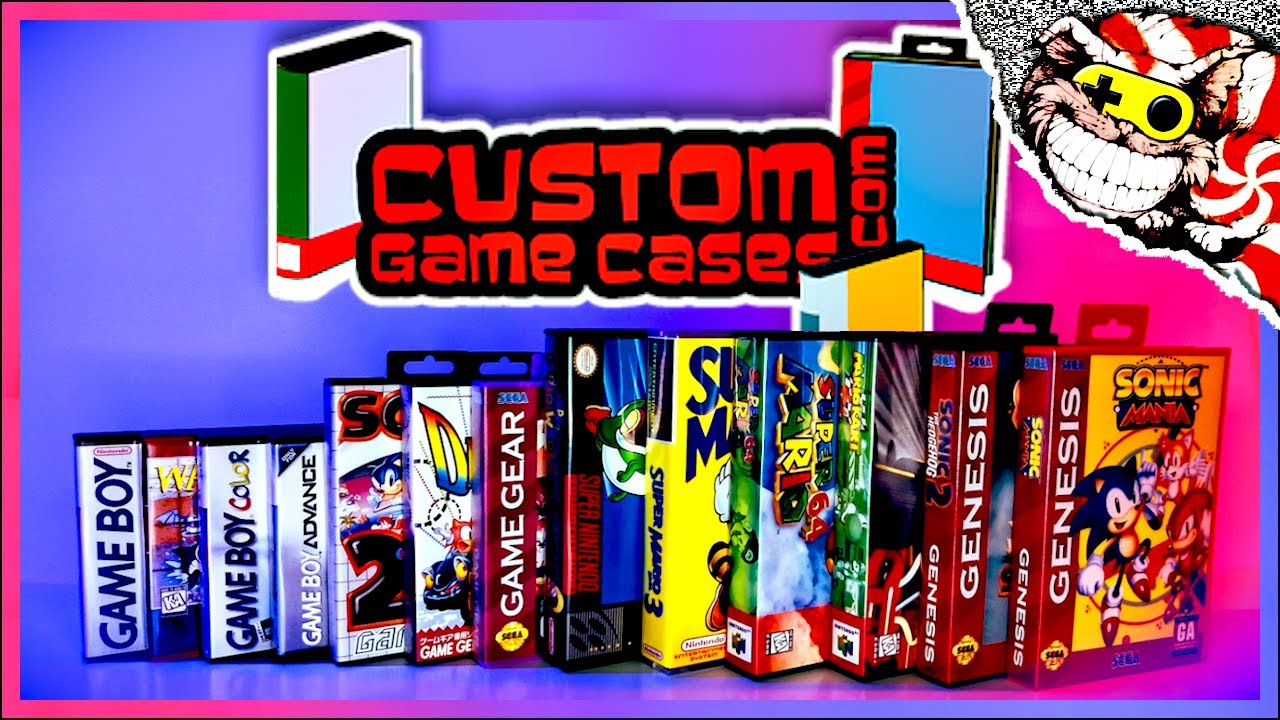 Custom Game Cases - Full Product Line Overview
