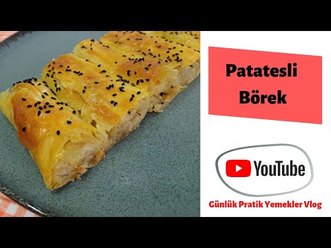 ÇITIR ÇITIR PATATESLİ BÖREK TARİFİ|NASIL YAPILIR|NEFİS YEMEK TARİFİ |#YEMEK #FOOD #BÖREK #GÜNLÜKVLOG