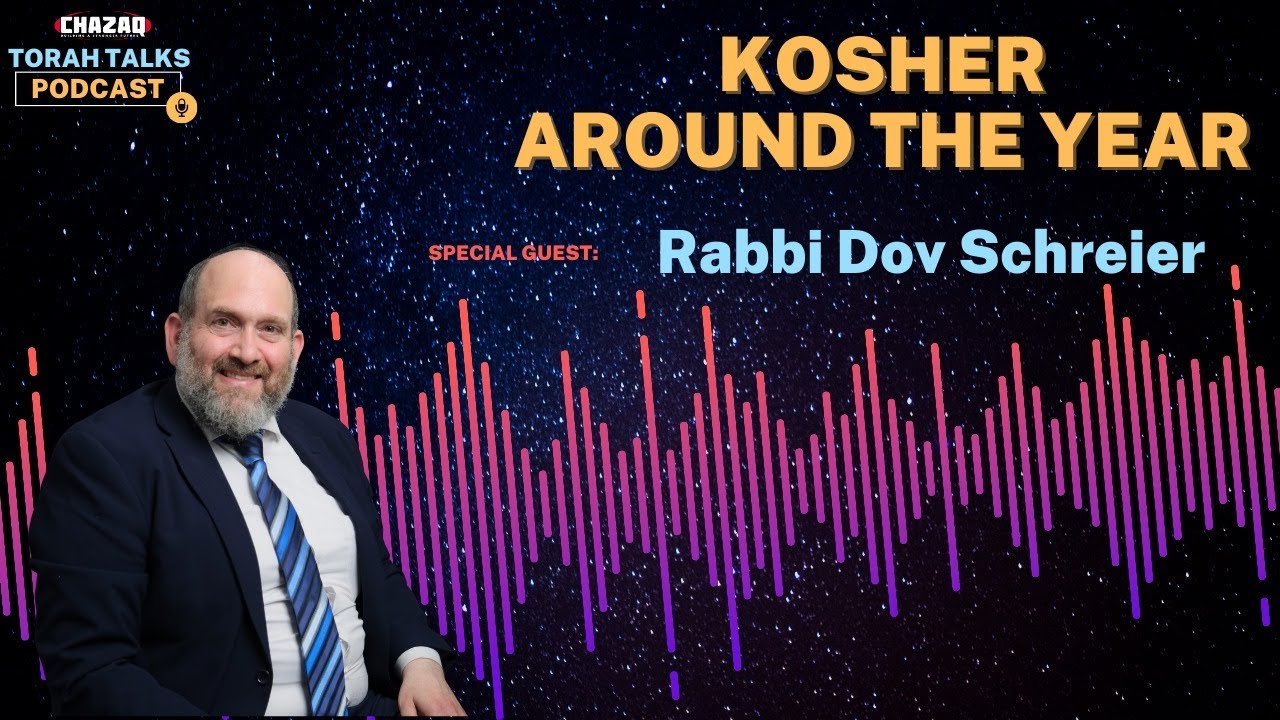 CHAZAQ's Torah Talks #156 Rabbi Dov Schreier - Kosher Around the Year