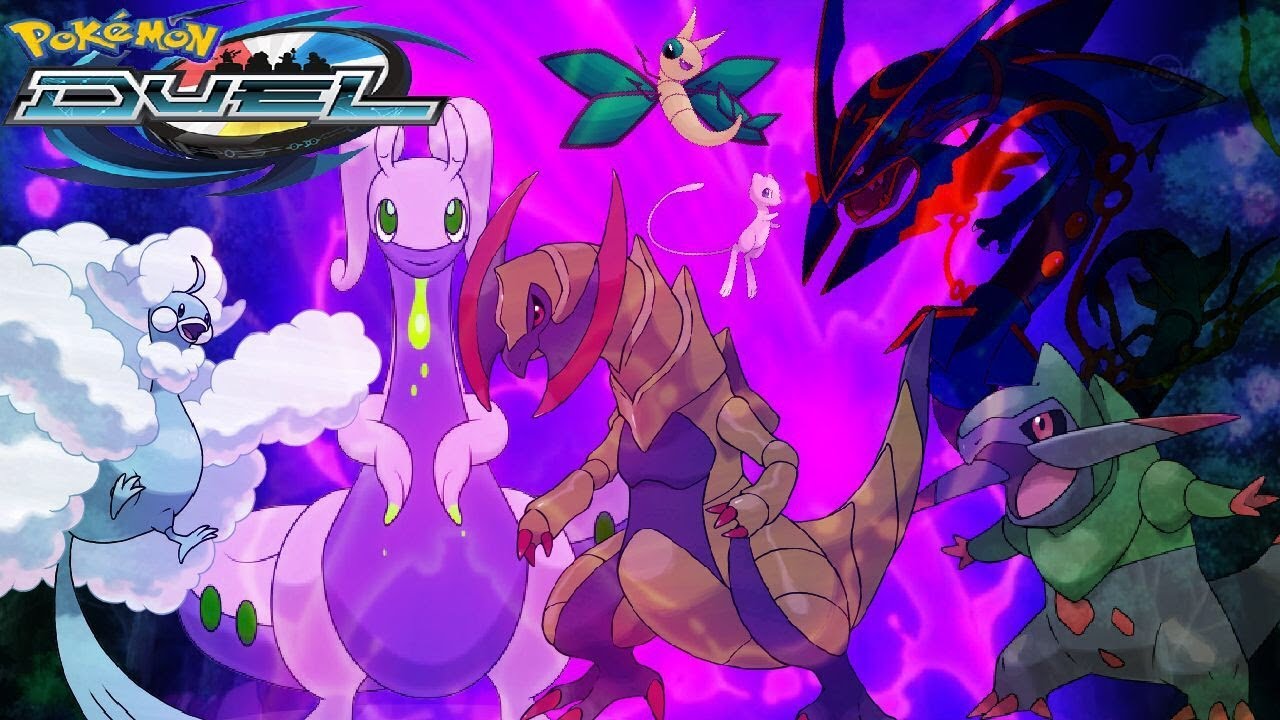LETS TAKE ON THE DRAGON GYM!! OP DECK! Pokemon Duel YouTube