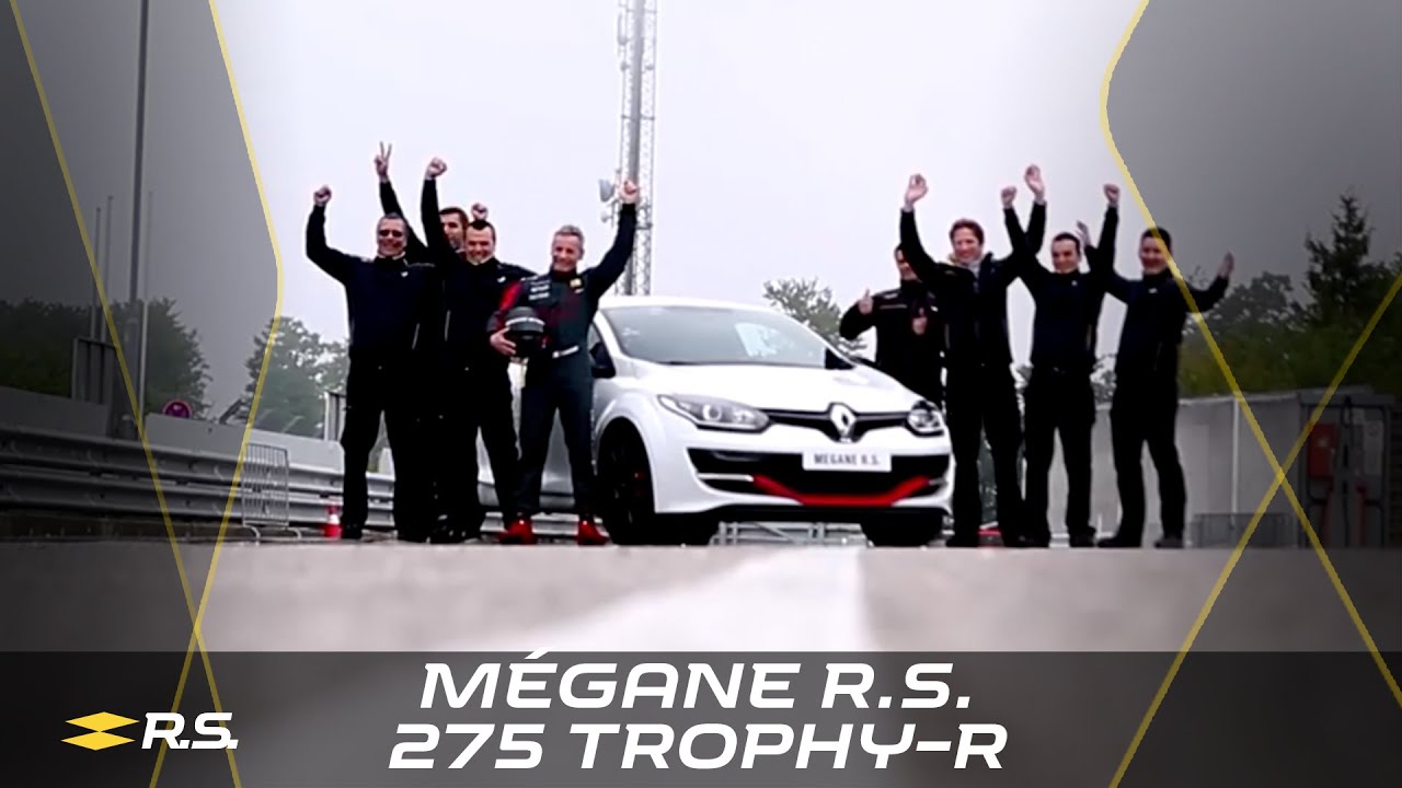Renault Megane R S 275 Trophy R 14 Nurburgring Nordschleife Lap Record Full Version Under8 Youtube