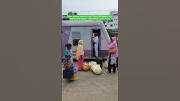 Down Katwa Howrah Local Entry Shrirampur For Same Time Depart Tarkeshwar Local PF (2)