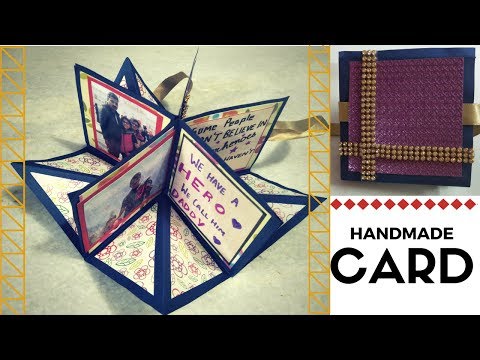 how to make birthday card for father \anniversary cards\diy greeting cards