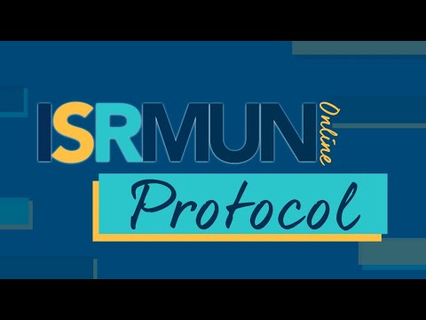 ISRMUN Online | Zoom Protocol