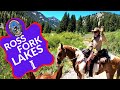 SAWTOOTH MOUNTAINS HORSE PACK TRIP  INTO THE ROSS FORK LAKES