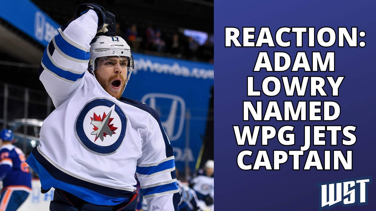 Reaction Adam Lowry named Captain of the Winnipeg Jets - was he the right pick over Josh Morrissey?