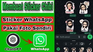CARA MEMBUAT STIKER CHIBI UNTUK WHATSAPP || STIKER WHATSAPP  screenshot 4