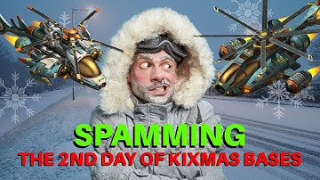 War Commander: Spamming The KIXMASE Bases (Mojave & Orbiters)