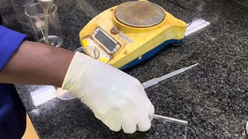 The empirical formula of zinc iodide #chemistry #experiment