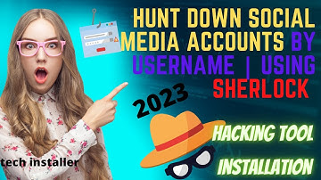 Hunt Down Social Media Accounts by username | Using Sherlock | Kali Linux