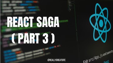 Redux Saga Tutorial | Redux setup in react React components. | Part 3.