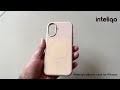 Inteliqo Premium Silicone Case for iPhone 16 | MagSafe Compatible Soft Cover