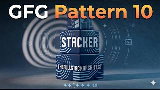 Pattern 10: Half Diamond Star Pattern | Java Logic & Dry Run | Stacker Wealth