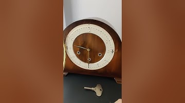 Smiths clock dual chime striking Westminster and Whittington