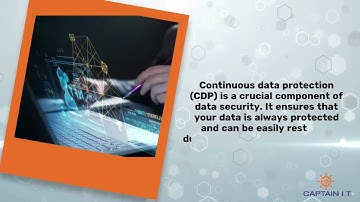 Continuous Data Protection |   The Key To Data Security