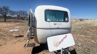 Tour of my 1982 13ft. Scamp travel trailer | Living full-time in a tiny camper (2024 edition)
