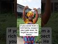 If you come from a rich family, respect your gate man. He might be your real father 😁😁😁 #funny