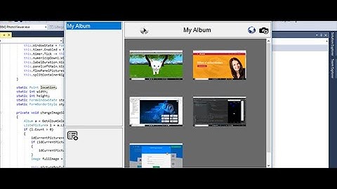 PHOTO VIEWER IN C# WITH SOURCE CODE