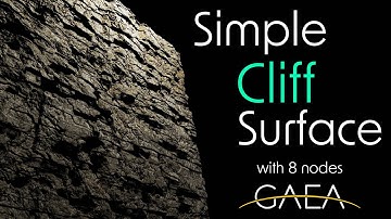 Creating Simple Cliff Surface in Gaea (Tutorial)