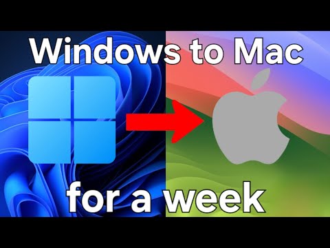 I switched from Windows to Mac for a week - YouTube