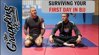 Surviving Your First Day In BJJ!