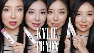 For tryon go to 5:41. these are the new kylie lip glosses and as they
literally best i’ve tried so far! check out her website here
https:...