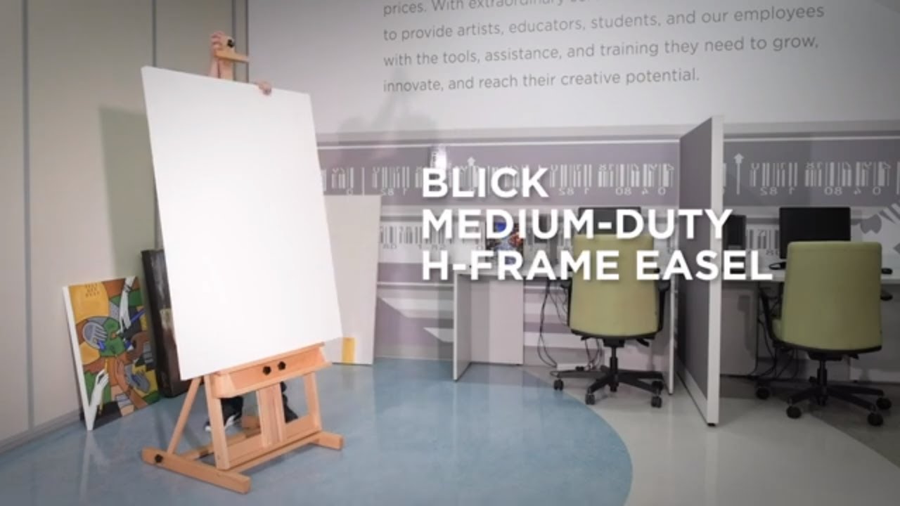 How to Assemble a Blick Studio Medium-Duty H-Frame Easel 