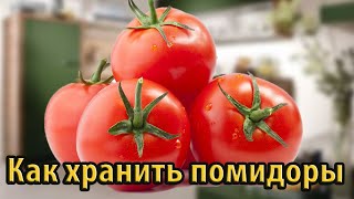 Как хранить помидоры дома