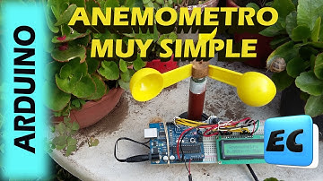 Como medir el viento muy fácil.  Anemometro simple y con ARDUINO