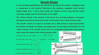 Lec12: Steam Nozzles (Part II) #swayamprabha