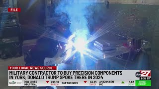 Large Defense Contractor Buys York County Nuclear Part Facility