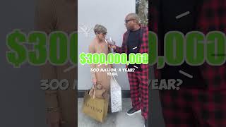 🤯Asking strangers how much money they make 💰 #shorts