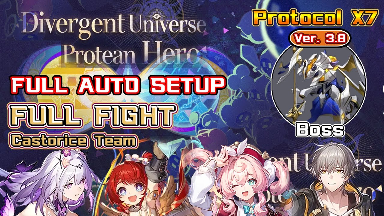 Divergent Universe New Protean Hero (3.8) - Protocol X7 - Castorice - Full Run - Nikkador