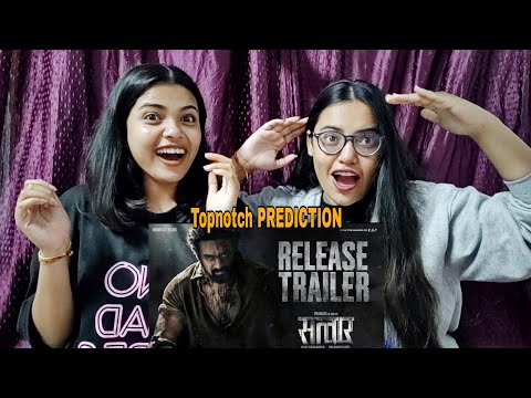 Salaar Ralease Trailer Reaction| Prabhas,Prashanth N,Prithviraj,Shruthi Hasan |Hombale Films