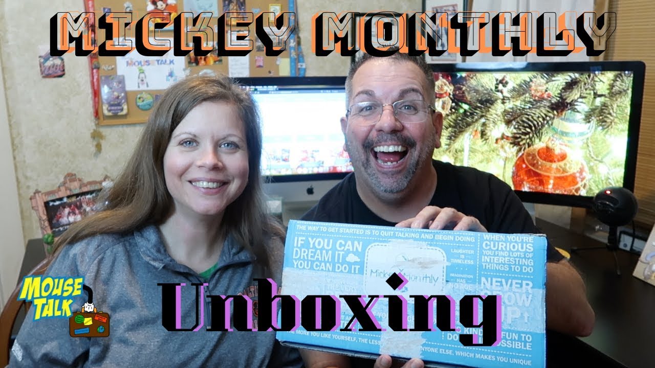 REVIEW & UNBOXING:  MICKEY MONTHLY....