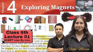 Class 6 Science Ch - 4 | Exploring Magnets | Curiosity Lecture 1 | Nikki Ma'am
