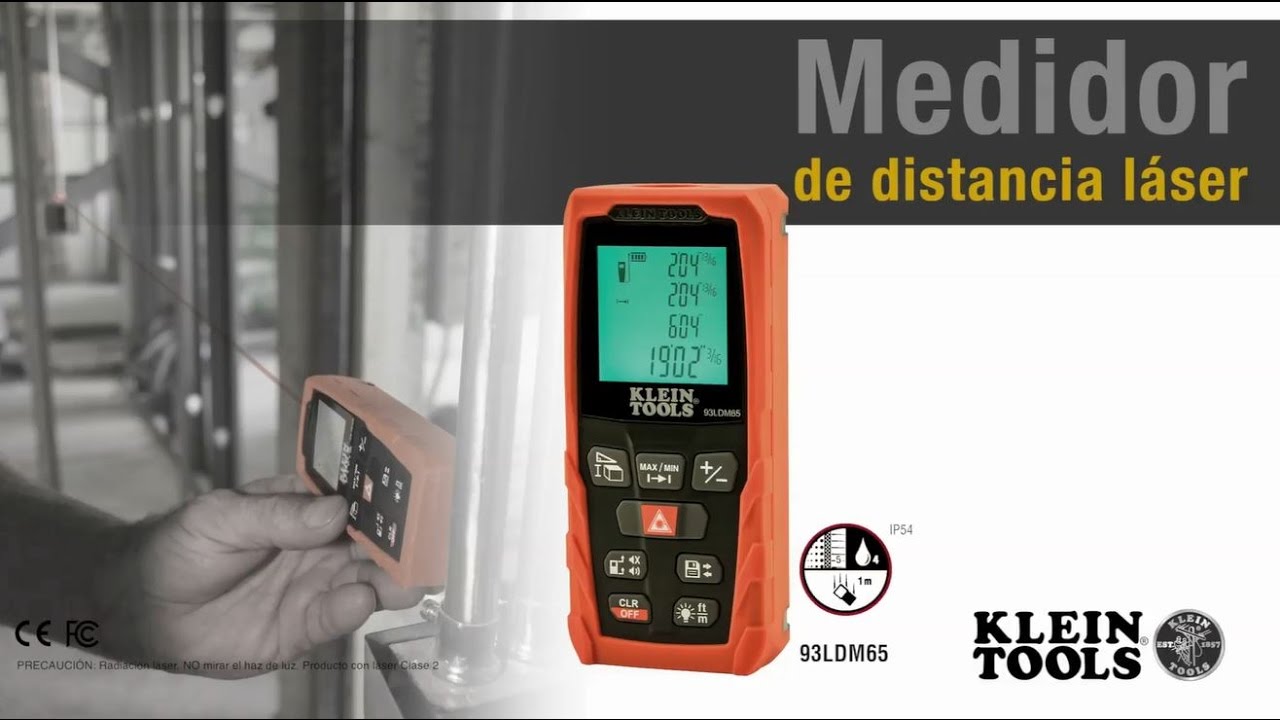 Medidor de distancia láser - YouTube
